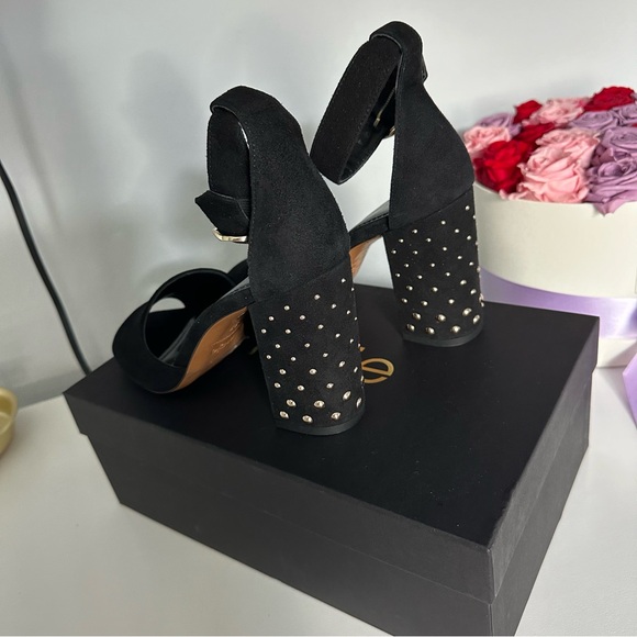 Maje Black block heels Size 37 - Picture 6 of 12